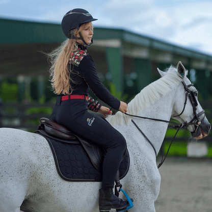 Black Bellísima Beginner Riding Legging